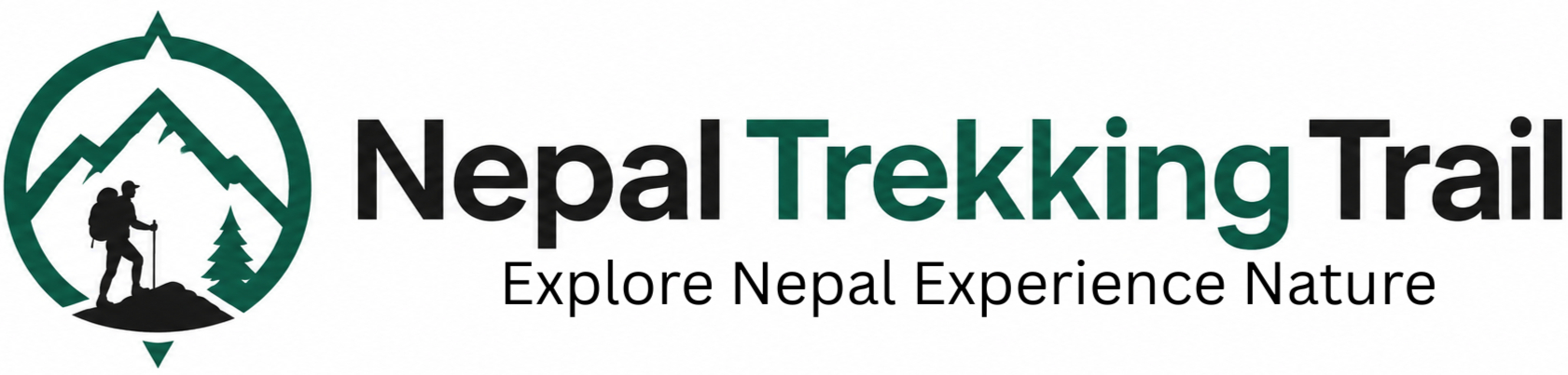 Nepal Trekking Trail Logo