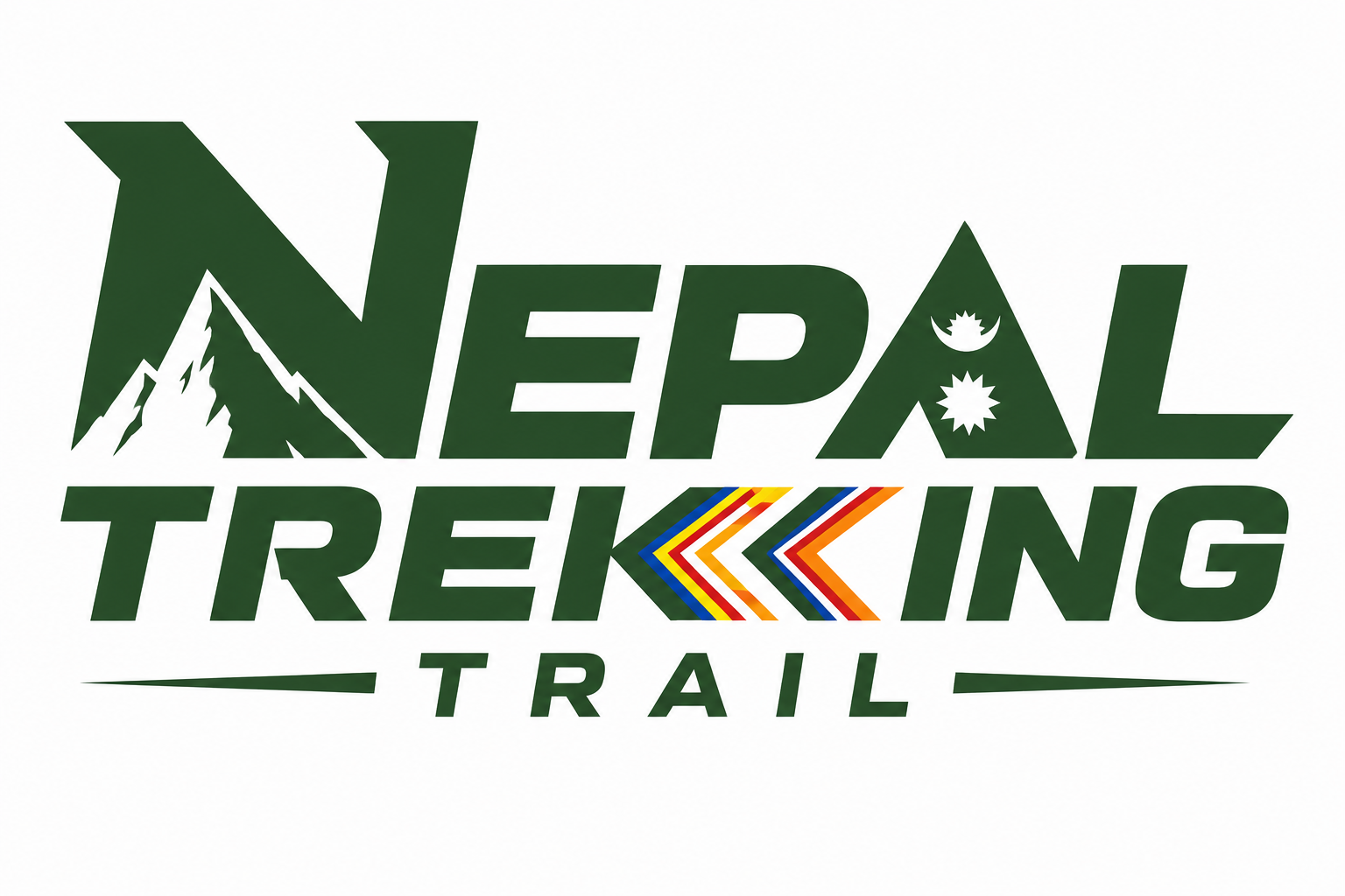 Nepal Trekking Trail Logo